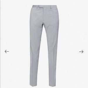 Sandro Straight-leg virgin wool pants